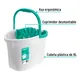 Cubeta Plastica con Exprimidor, 8L Klintek