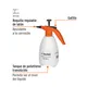Fumigador de 2 Litros Domstico, Truper
