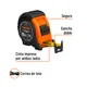 Flexmetro Gripper Contra Impactos 8 M Cinta 25 Mm, Truper