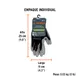 Guantes de Nylon Recubiertos de Poliuretano, G, Truper