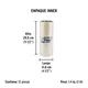Cinta Masking Tape de 1" X 50 M, Pretul