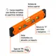 Nivel Torpedo Magntico de 9" con Cuerpo de Abs, Truper