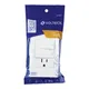 Placa Armada Blanca 2 Interruptores y Contacto 1 Md, Lisboa