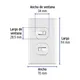 Placa Armada 2 Interruptores Sencillo,blanca, Lnea Standard