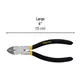 Pinza de Corte Diagonal 6" Mango de Vinil, A Granel, Pretul