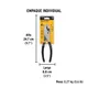 Pinza de Chofer 8" Mango de PVC, Pretul