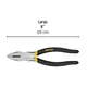 Pinza para Electricista 8" Mango de Vinil, A Granel, Pretul