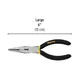 Pinza de Punta y Corte 6" Mango de Vinil, A Granel, Pretul