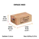 Tapon Auditivo Desechable con Cordon, Bolsa Individual