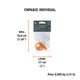 Tapon Auditivo Desechable con Cordon, Bolsa Individual